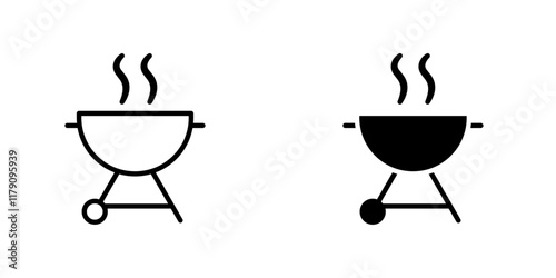 Grill icons vector graphic pack