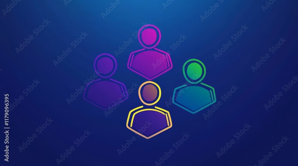 Empowering collaboration, a diverse group united in circle for teamwork and discussion Empowering collaboration, a diverse group united in circle for teamwork and discussion