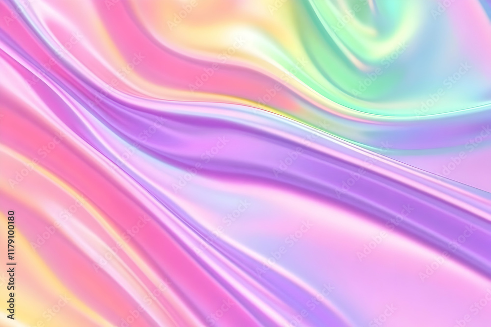 Pastel Rainbow Abstract Background Illustration Pastel Rainbow Abstract Background Illustration