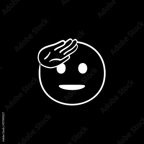 Saluting Face Icon
