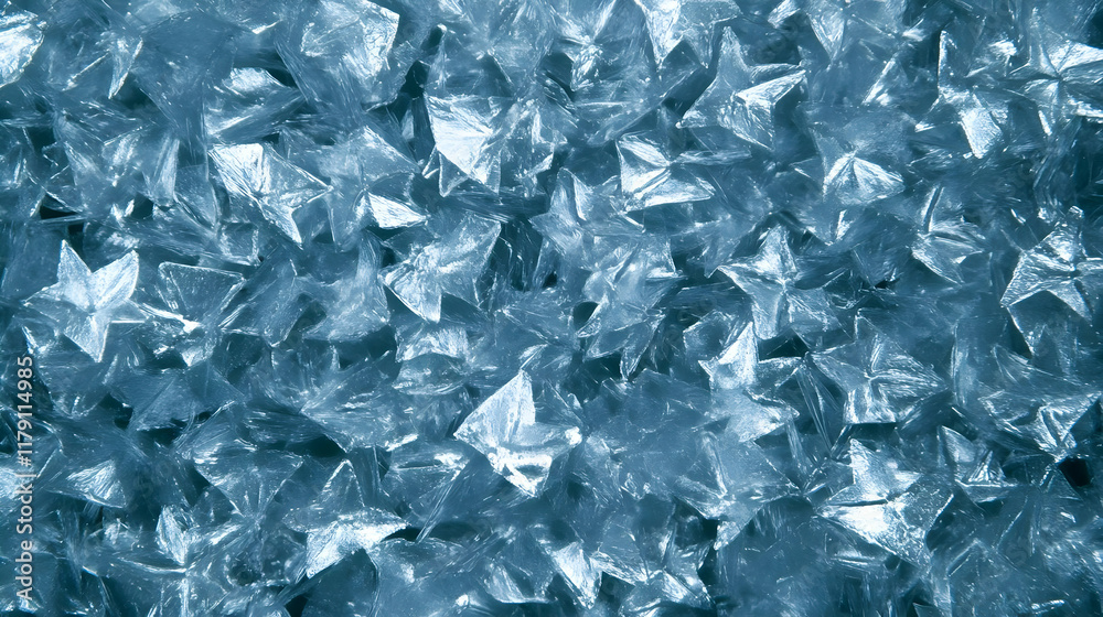 Icy Crystal Abstract Background Icy Crystal Abstract Background