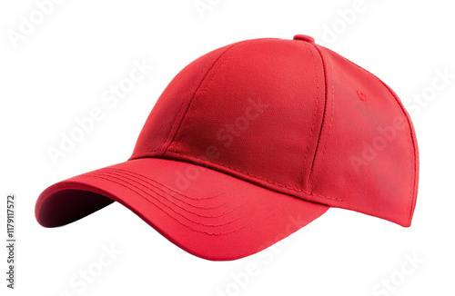 Trendy Baseball Cap for Everyday Wear Isolated on White Background