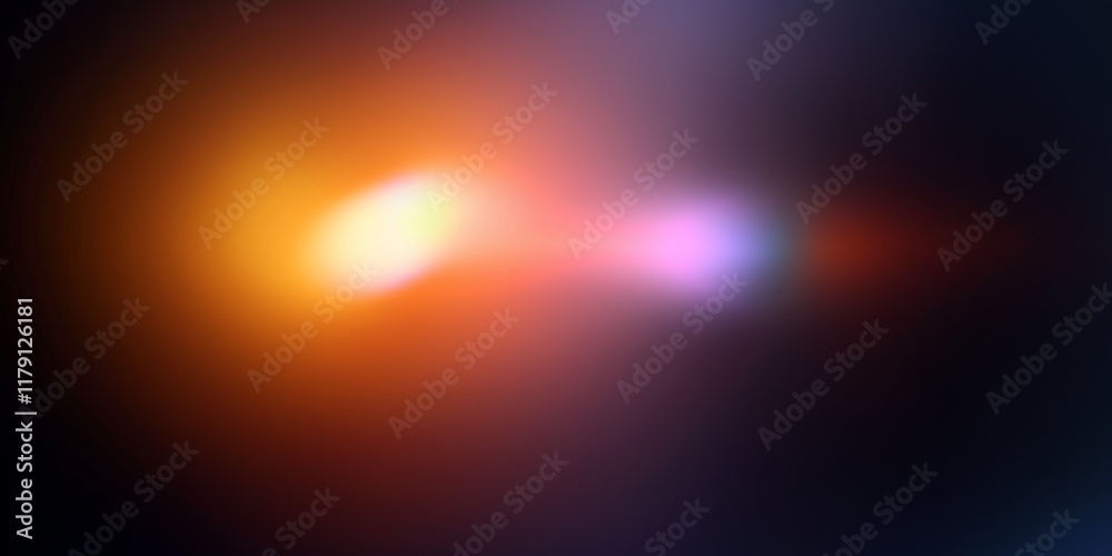 Mysterious light patterns emerge in dark surroundings revealing abstract colors and shapes Mysterious light patterns emerge in dark surroundings revealing abstract colors and shapes