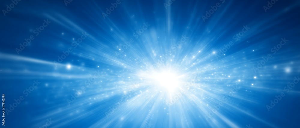 Bright blue light burst background. (1) Bright blue light burst background. (1)