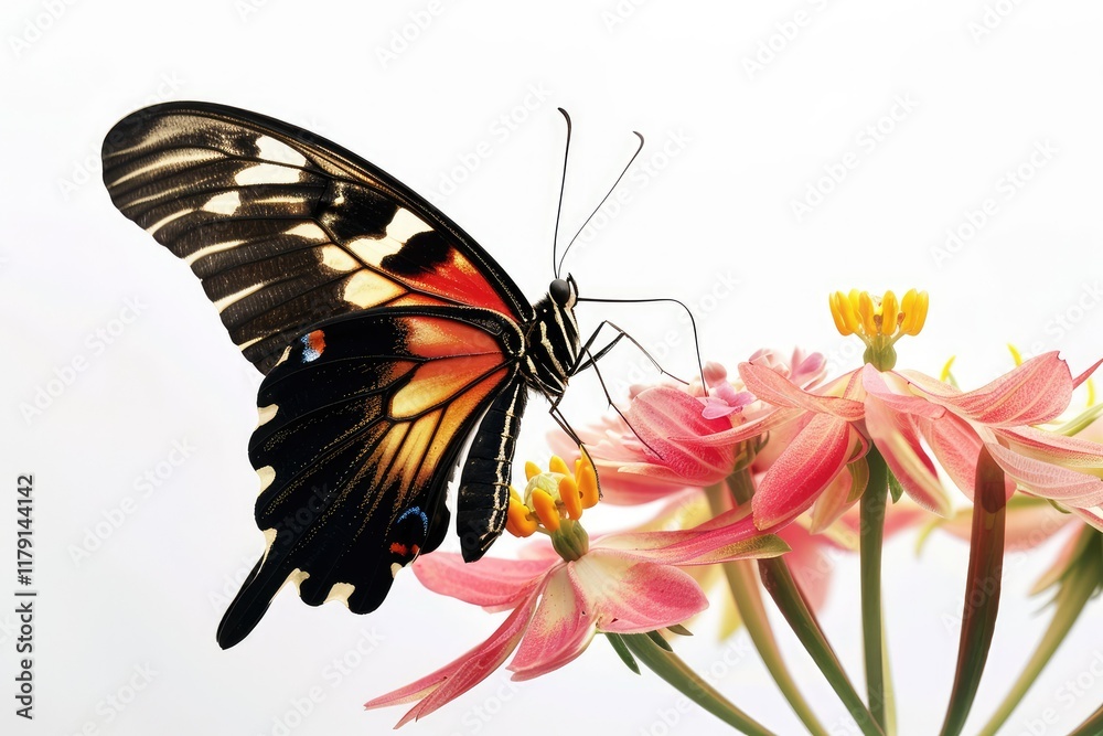 Ultra Hd Image of Butterfly Perched on a Flower Ultra Hd Image of Butterfly Perched on a Flower