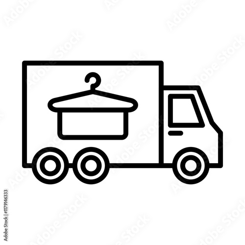 Laundry Pickup line icon