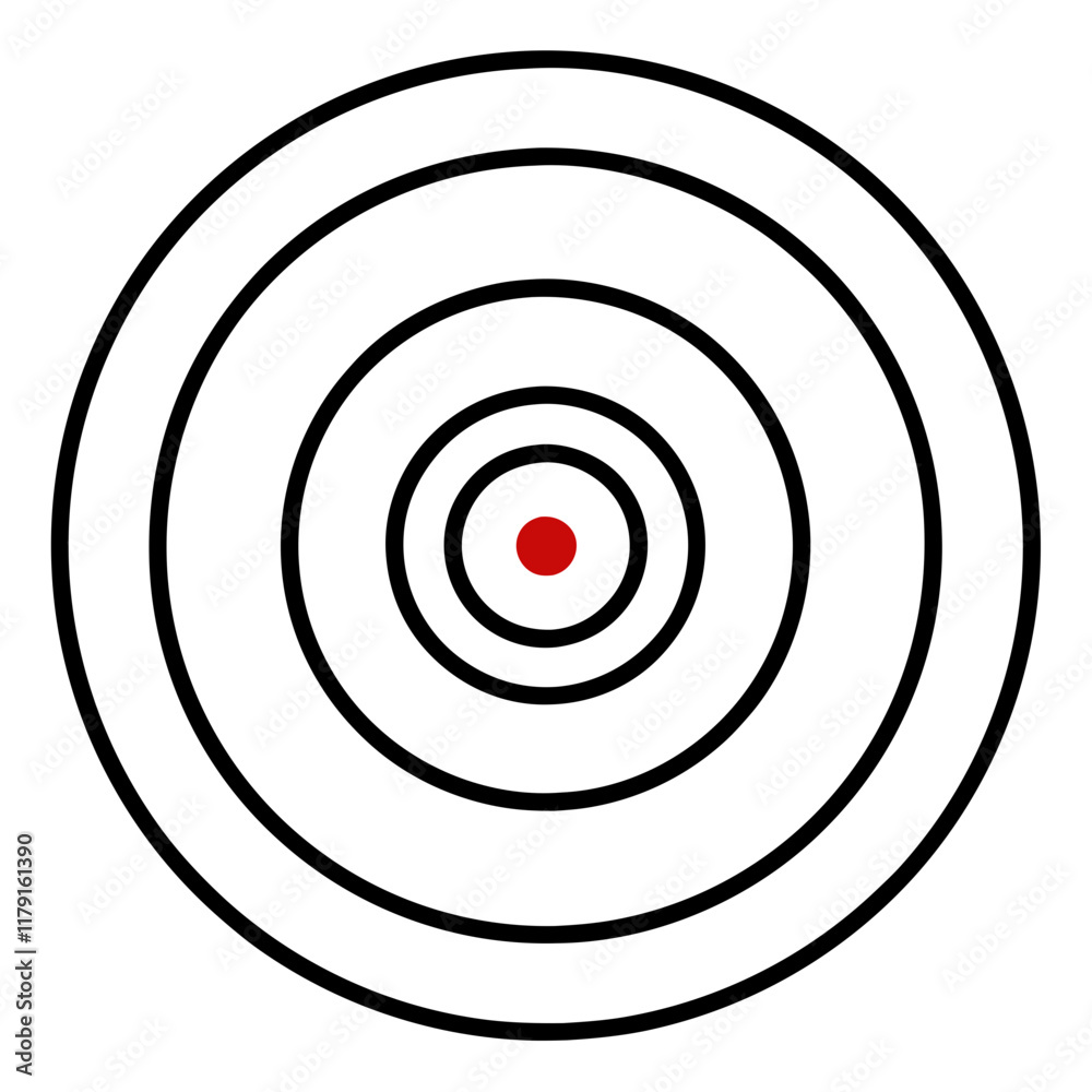 target on white target on white