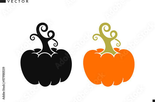 Pumpkin silhouette