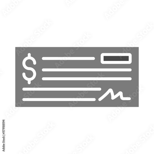 Cheque Icon