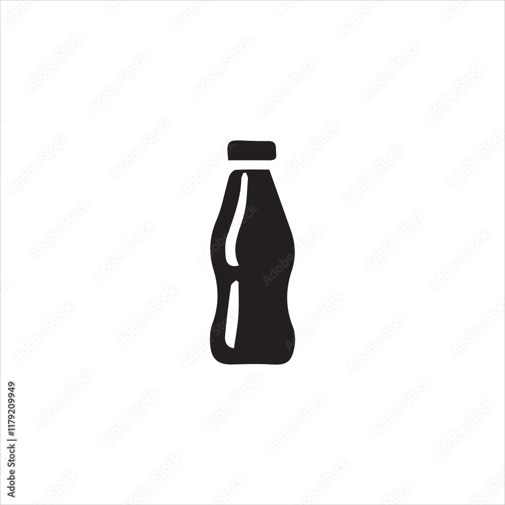 bottle of beer isolated