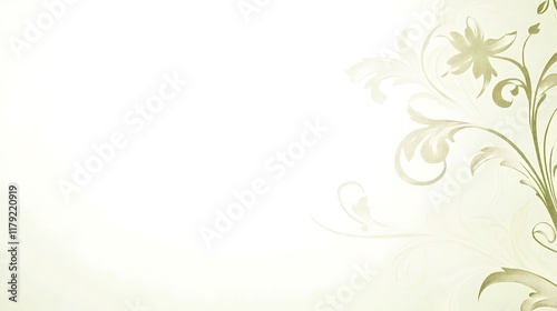 Elegant Floral Design on Soft Background