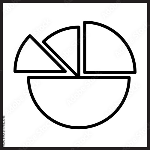 Pie Chart icon Design