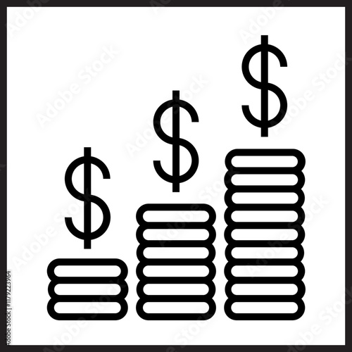 Investment Fund icon Design