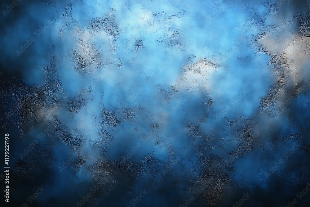 Obraz premium Abstract blue textured background. (1)