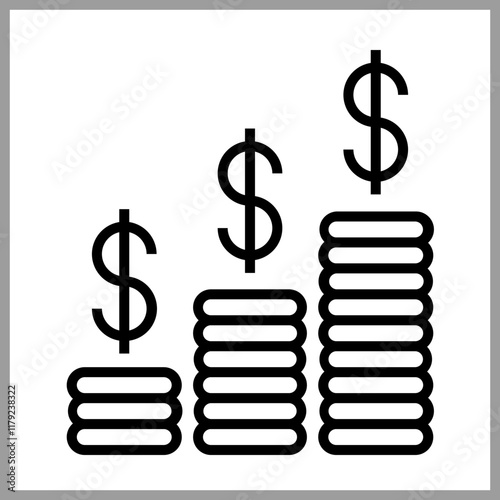 Investment Fund icon Design