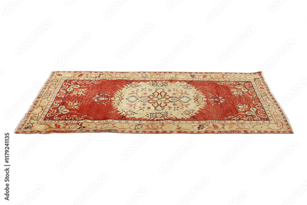 hand-woven, decorative wool Turkish carpet hand-woven, decorative wool Turkish carpet