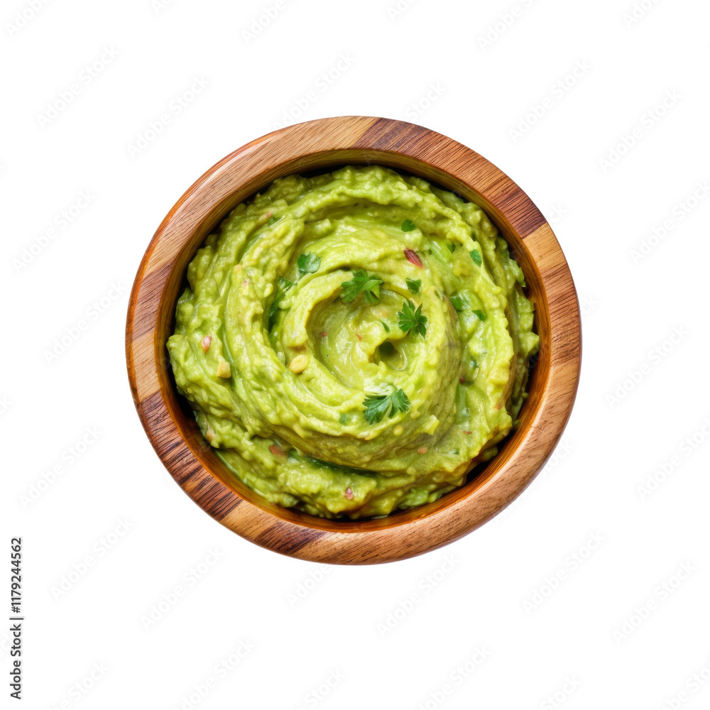 Guacamole Bowl: Fresh and vibrant, this close-up shot captures the creamy texture and vibrant green color of homemade guacamole, nestled in a rustic wooden bowl. The perfect visual for recipes. Guacamole Bowl: Fresh and vibrant, this close-up shot captures the creamy texture and vibrant green color of homemade guacamole, nestled in a rustic wooden bowl. The perfect visual for recipes.