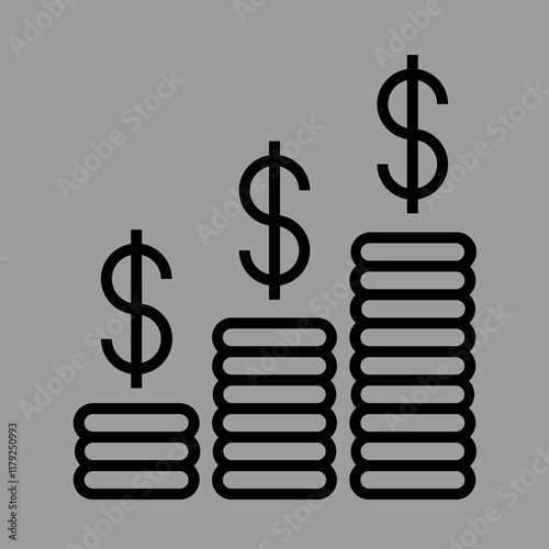 Investment Fund icon Design