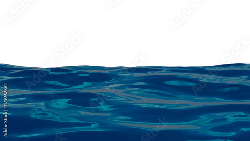 波打つ海面の背景画像、背景透明素材、海