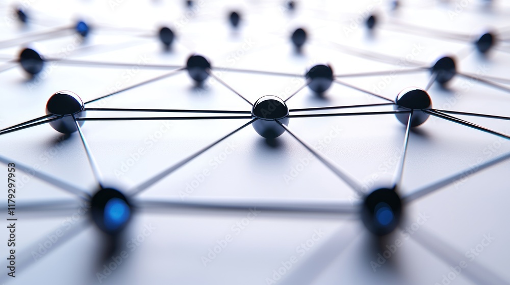 Network Connection: Abstract Representation of Global Interconnectivity Network Connection: Abstract Representation of Global Interconnectivity