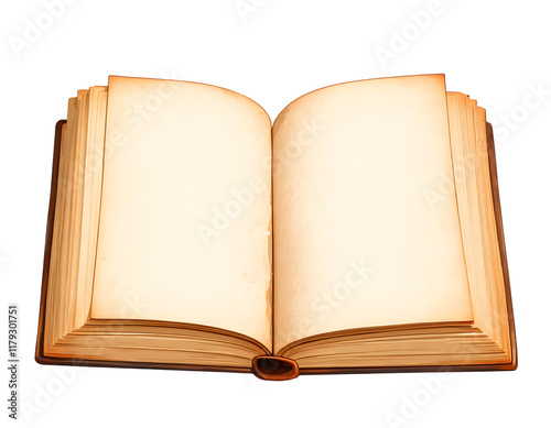 open old book