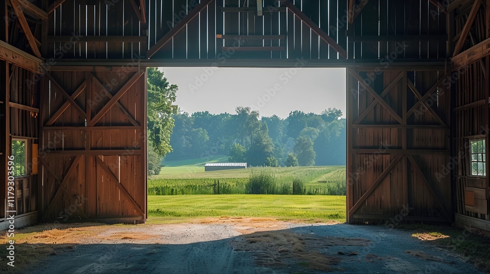Fototapeta premium barns