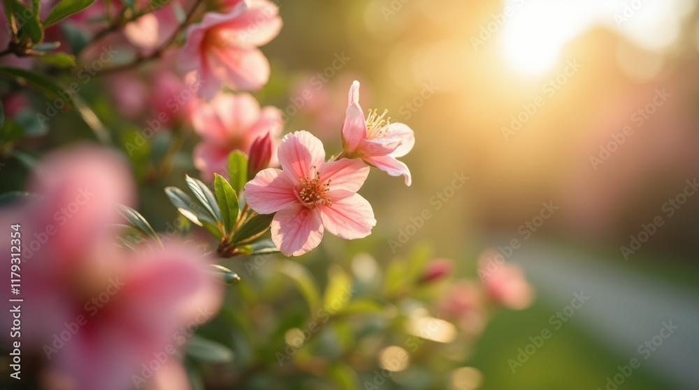 Fototapeta premium serene outdoor scene during mild weather