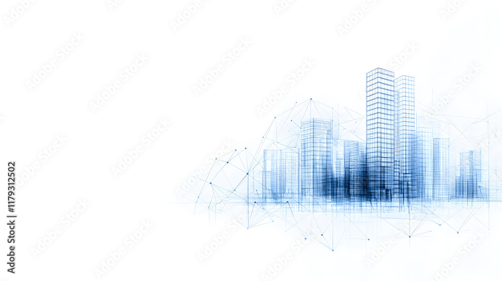 Technical process complex lines nodes and gradient color design
Technical process complex lines nodes and gradient color design