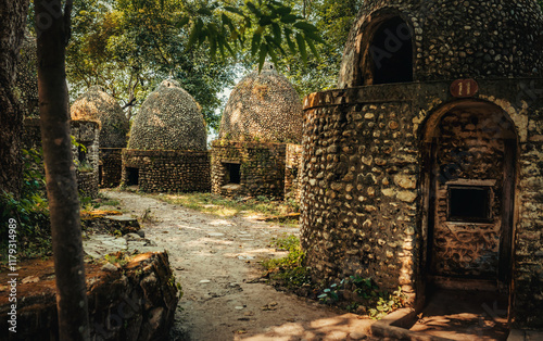 famous beatles ashram in india.