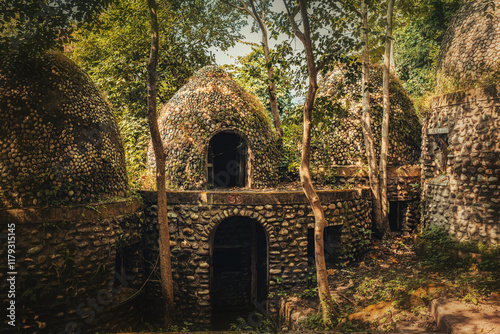 famous beatles ashram in india.