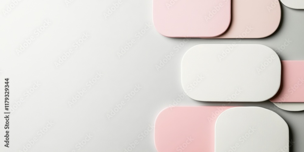Stylish Geometric Shapes beautifully display soft pastel colors in a contemporary way Stylish Geometric Shapes beautifully display soft pastel colors in a contemporary way