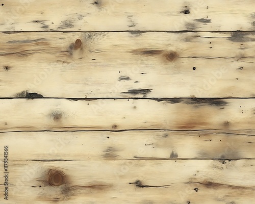 Weathered light brown wood planks texture. photo