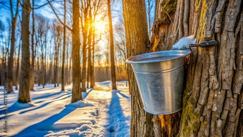 Candid Photo: Maple Syrup Extraction - HD Wallpaper for Desktop Backgrounds