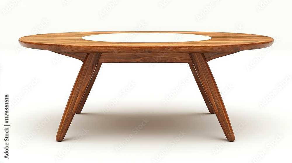 A minimalist standing desk with clean lines, isolated on a white background A minimalist standing desk with clean lines, isolated on a white background