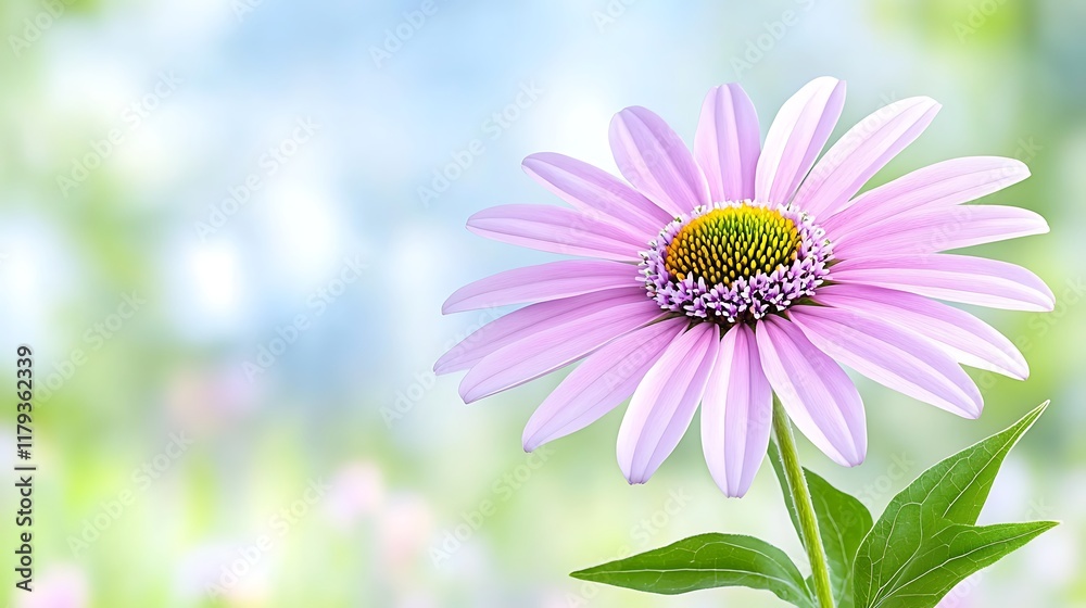 Obraz premium Pink Coneflower Blossom Spring Flower Macro Nature Photography