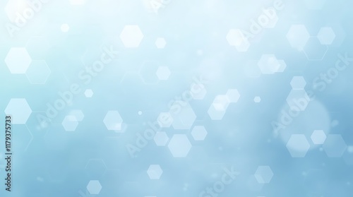 Wallpaper Mural Abstract Hexagon Light Blue Background Torontodigital.ca