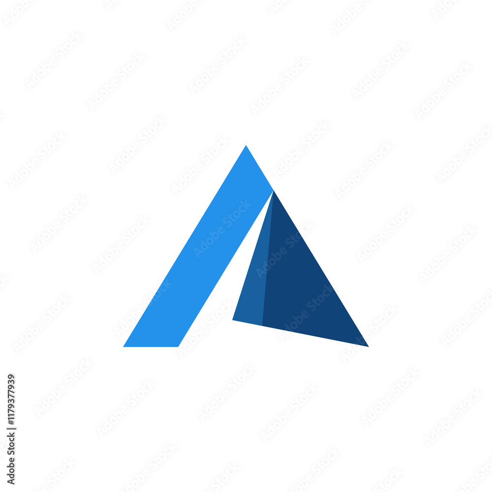 triangle logo design , The A logo is triangular, pyramid-shaped and black with a white background. triangle logo design , The A logo is triangular, pyramid-shaped and black with a white background.
