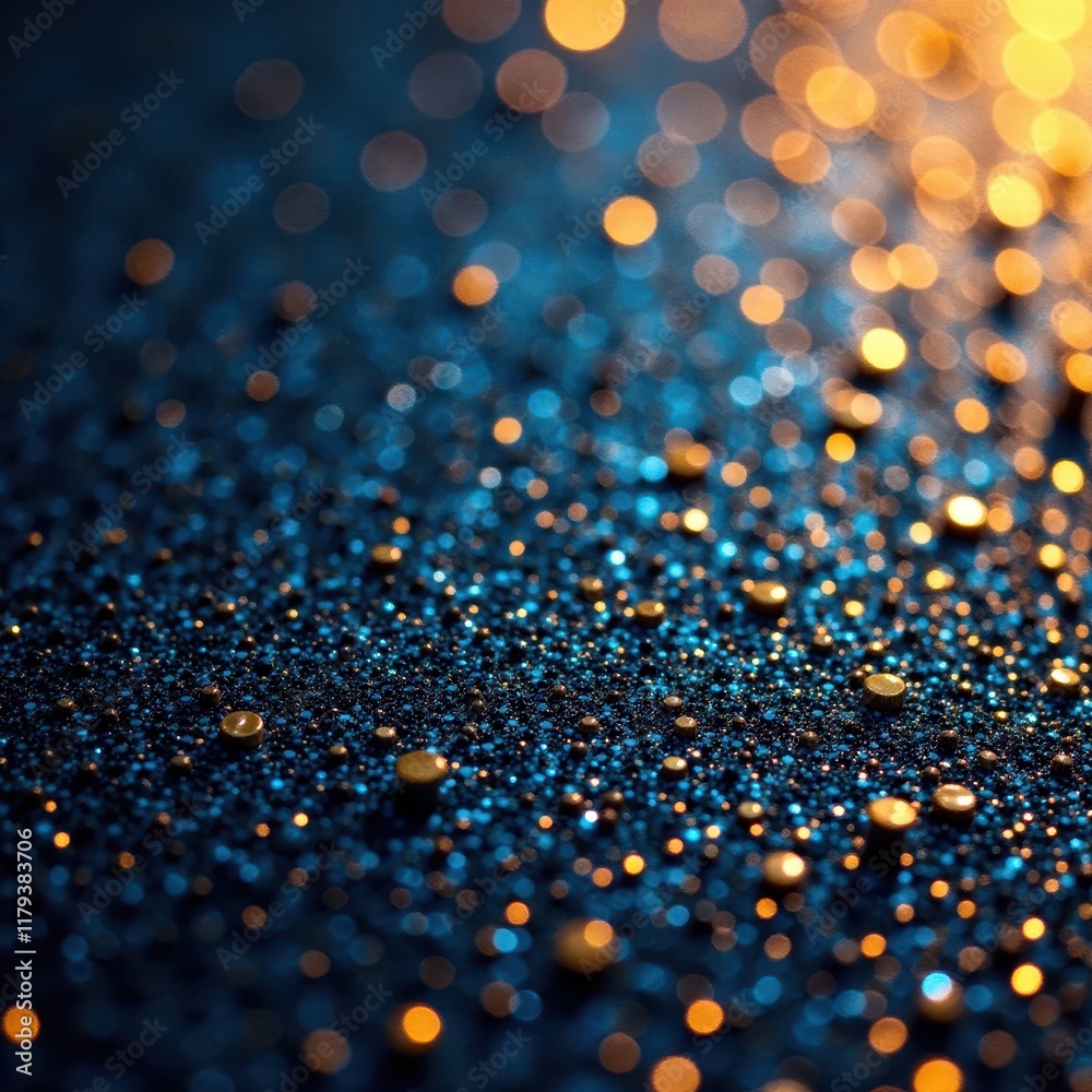 Glittery metallic background with small golden and silver dots scattered on it, luxury feel, decorative texture Glittery metallic background with small golden and silver dots scattered on it, luxury feel, decorative texture