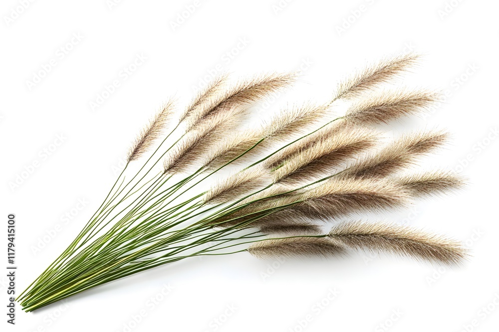 Feathery Grass Blooms Beautifully Outdoors Feathery Grass Blooms Beautifully Outdoors
