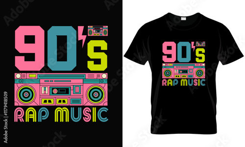 It was a dream. 1990s retro hip-hop and rappers quote T-shirts, 80s-made 90s hip-hop Hip apparel T-shirt .ai