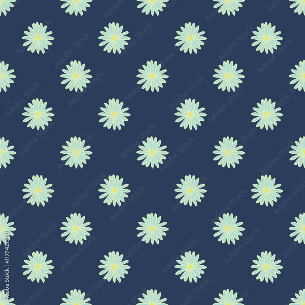 Summer seamless pattern with flowers doodle for decorative print, wrapping paper, greeting cards, wallpaper and fabric Summer seamless pattern with flowers doodle for decorative print, wrapping paper, greeting cards, wallpaper and fabric