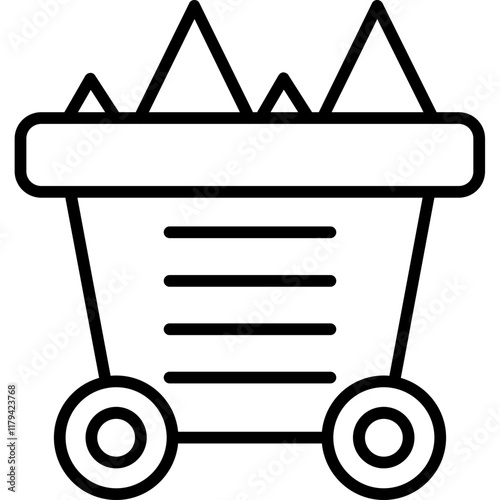 Mining Cart Icon