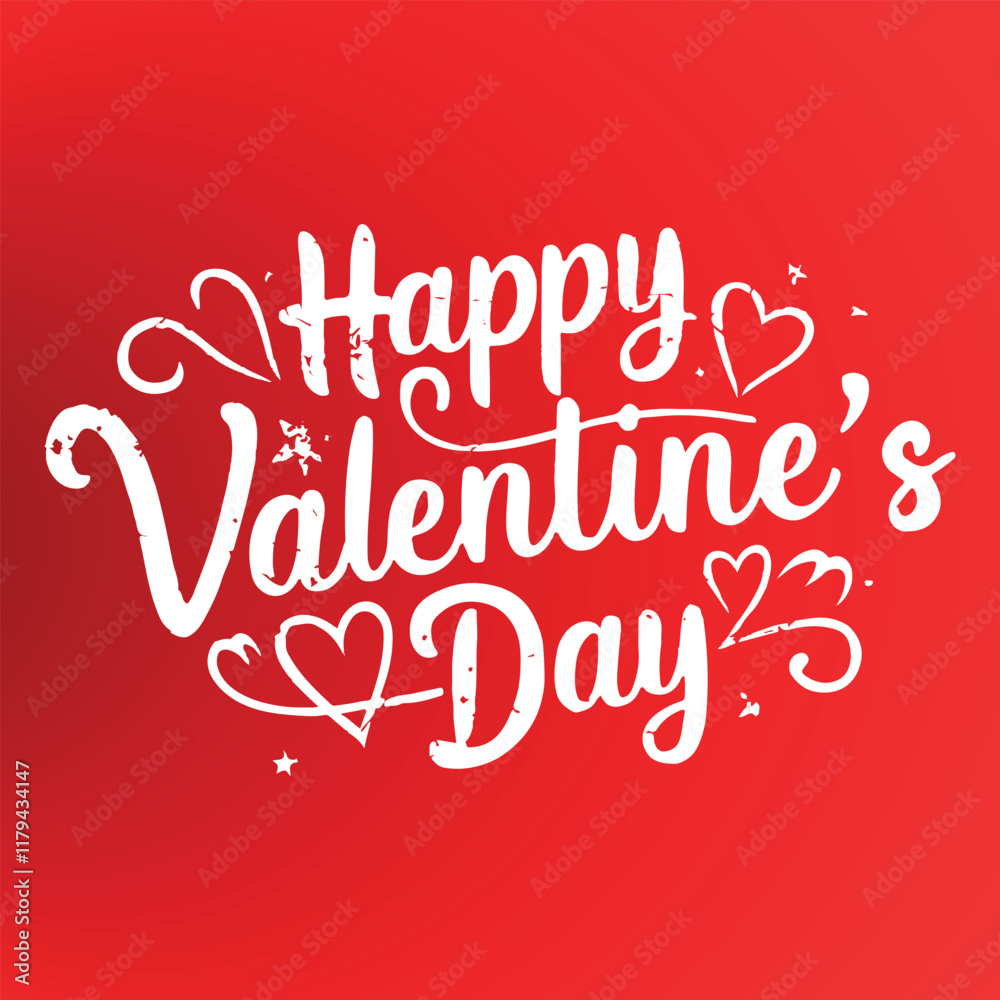 happy valentine’s day typography in vector happy valentine’s day typography in vector