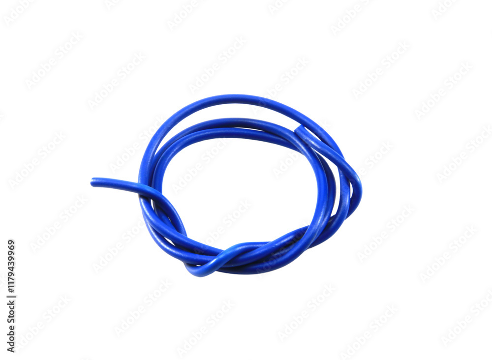 Wire cable of usb and adapter isolated on white background with clipping path.Electronic Connector.Selection focus. Wire cable of usb and adapter isolated on white background with clipping path.Electronic Connector.Selection focus.