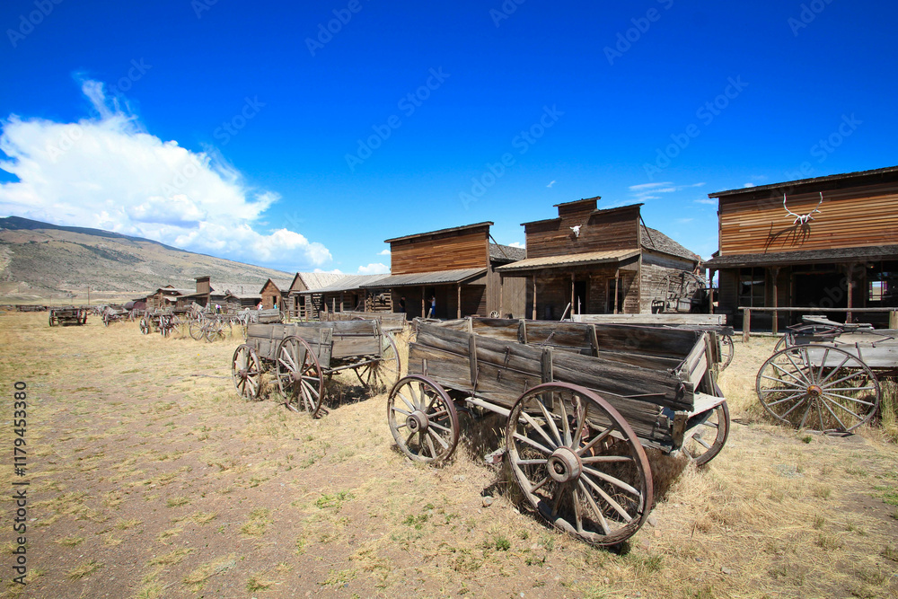 Obraz premium Ghost town - Cody / Wyoming
