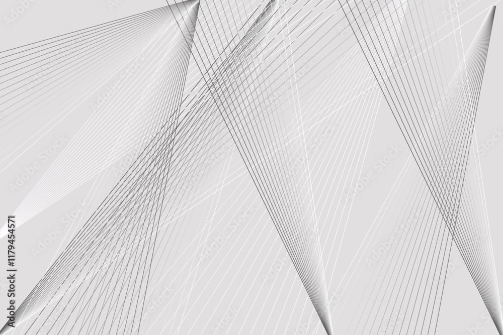 Premium background design with diagonal stripes pattern in white color. White and gray vector horizontal template for business banners, formal invitation backgrounds, luxury vouchers Premium background design with diagonal stripes pattern in white color. White and gray vector horizontal template for business banners, formal invitation backgrounds, luxury vouchers