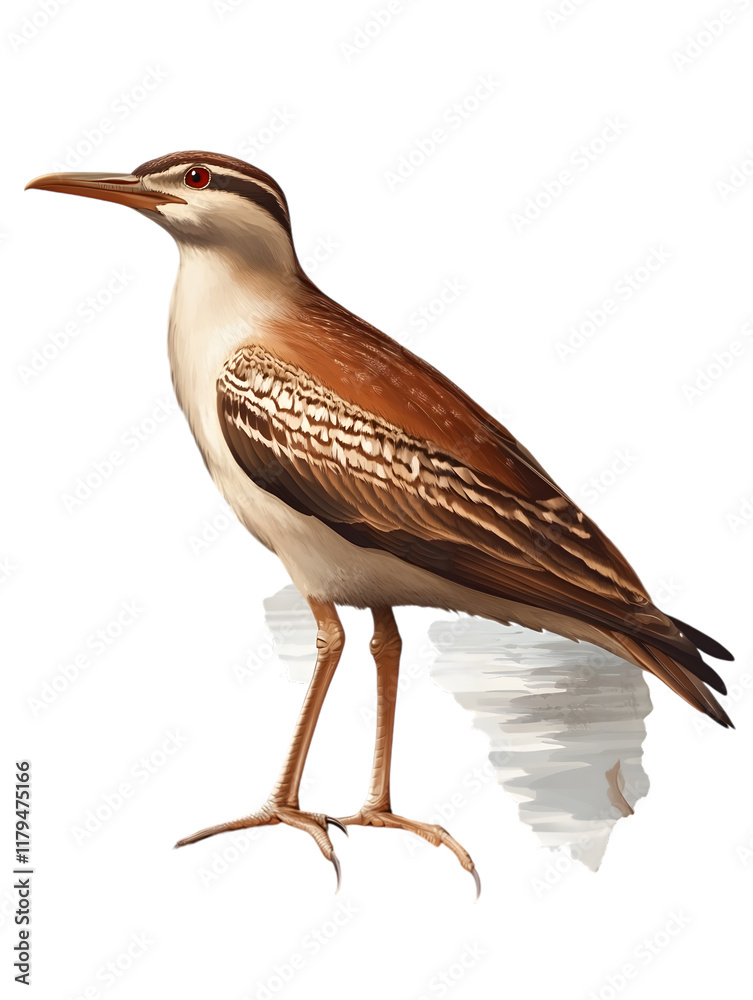 Obraz premium Guira Cuckoo Bird, Amazon, Forest, Nature, Art, Image, with Transparent Background PNG, for Stickers, T-Shirt Print, Cap, Mug, Slipper, Mousepad, Transparent PNG