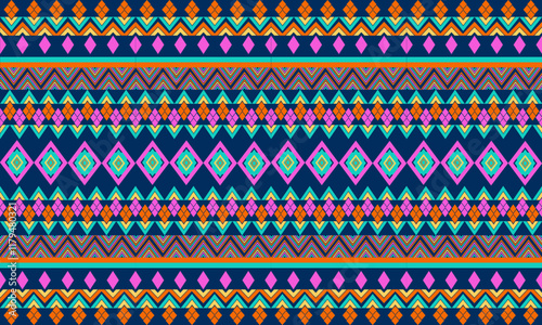 Geometric ethnic, design for decorative, clothing, carpet, background, fabric, handcraft, tribal, square, seamless, retro, draperies, geometric traditional ethnic, cushions, pillow, Print, pillowcase