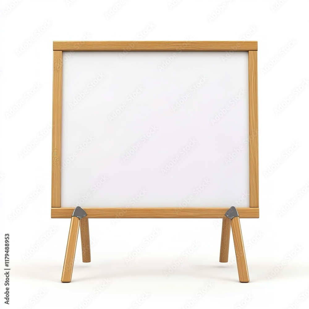 Single 3D Whiteboard – Modern Design, Clean Surface, Professional Office Equipment, Isolated on White Background Single 3D Whiteboard – Modern Design, Clean Surface, Professional Office Equipment, Isolated on White Background