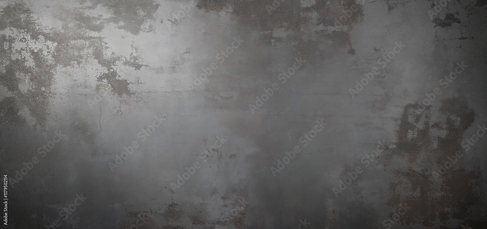 Obraz premium Stained concrete wall background with grunge texture, Abstract dark old cement backdrop for design or decoration, Abstract grunge background, grey concrete texture. Generative Ai